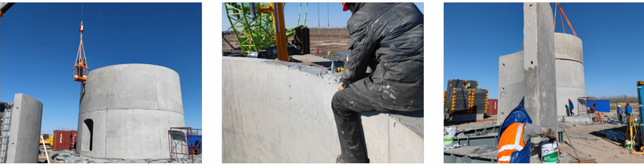 Precast Hybrid Tower Adhesive
