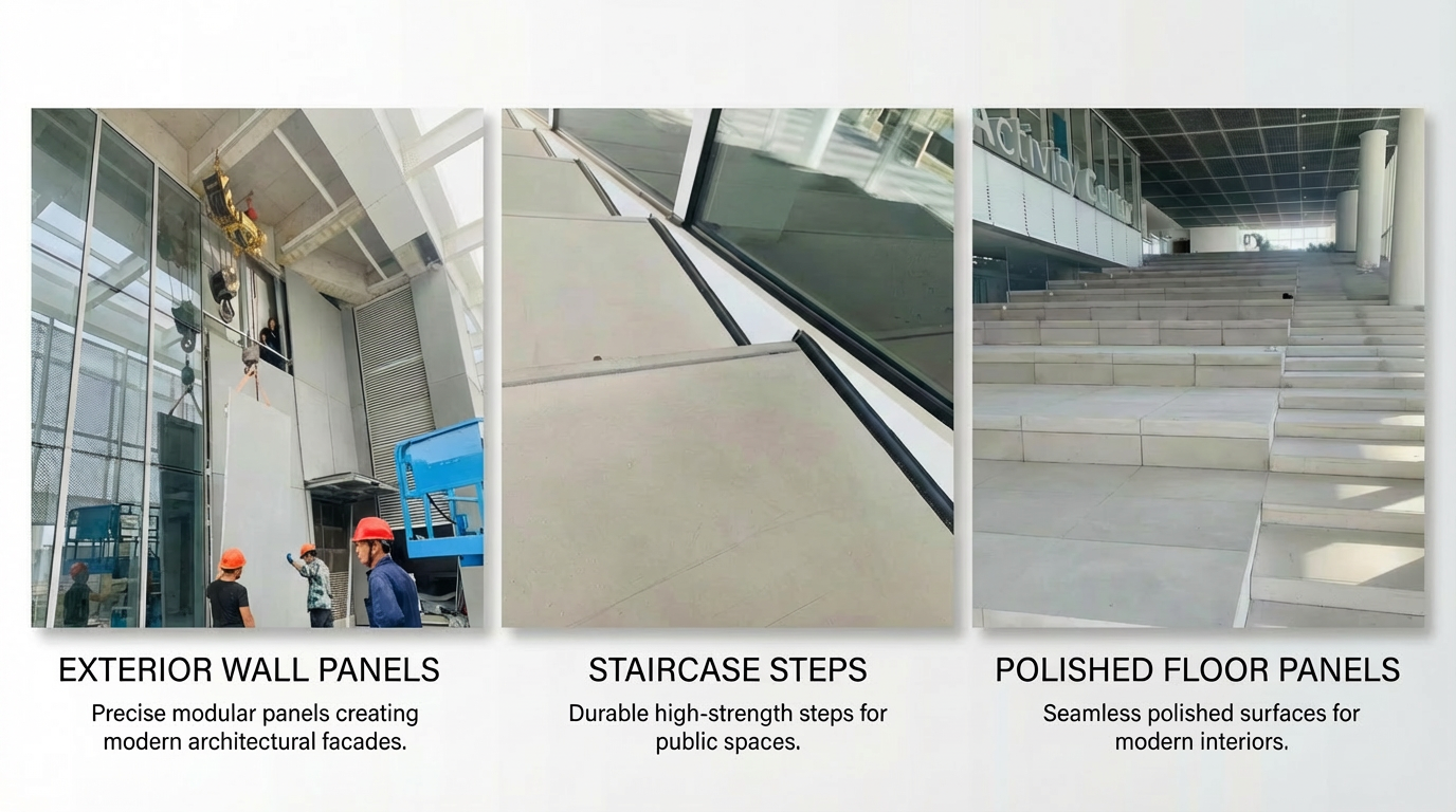 Wenzhou-Kean University Student Learning and Activity Center - UHPC Applications Showcase