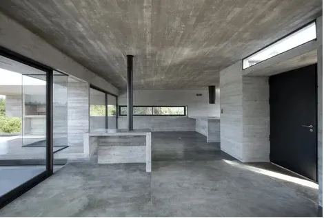 Concrete floor
