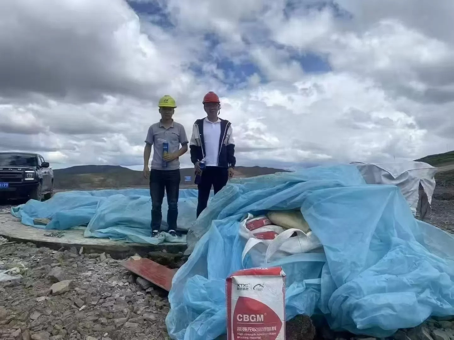Onshore Wind foundation grout