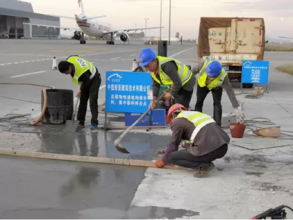 Southwest Airport Runway Repair with Rapid-Setting Concrete