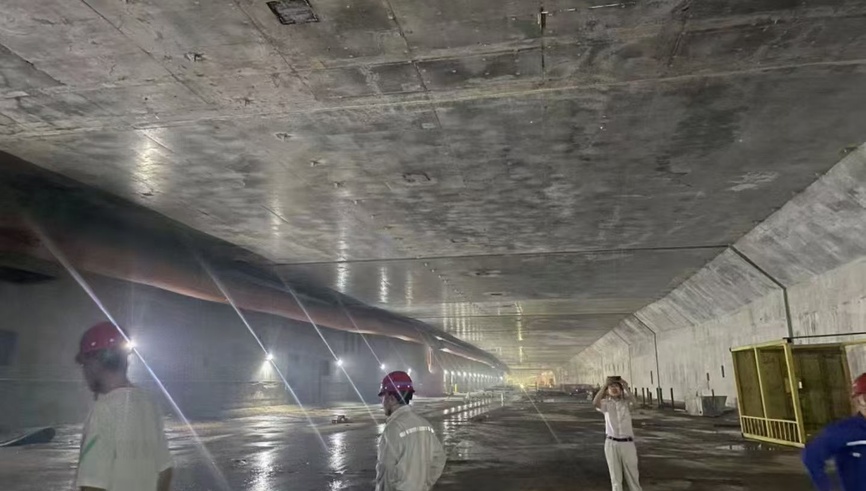 CBGM-70 Grout submarina en el proyecto Shenzhen-Zhongshan Bridge-Tunnel