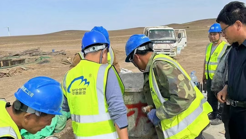 Proyecto de energía eólica Inter Mongolia Chifeng Inter Mongolia de China Nuclear (CGN)