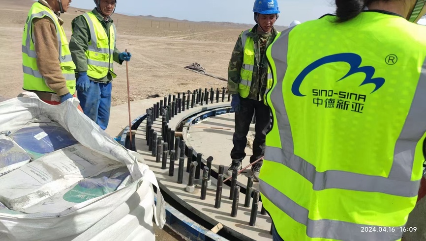 Proyecto de energía eólica Inter Mongolia Chifeng Inter Mongolia de China Nuclear (CGN)