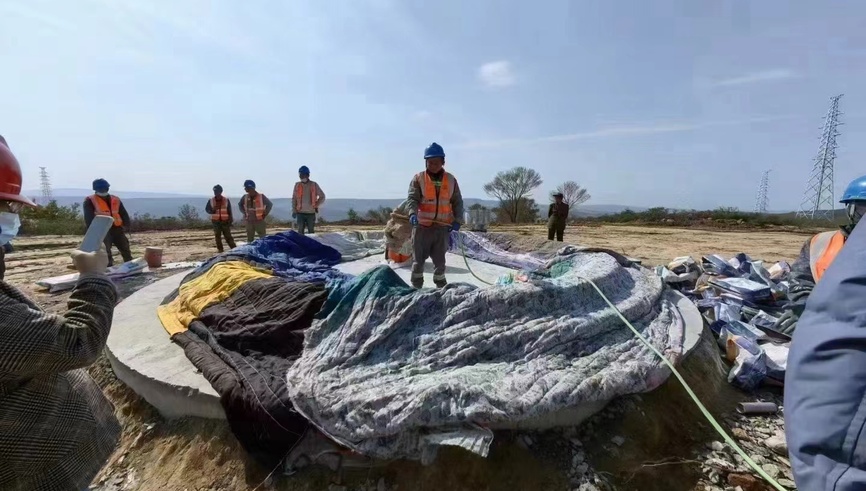 Proyecto de energía eólica Kaison Mulei Shisigejingzi 800MW