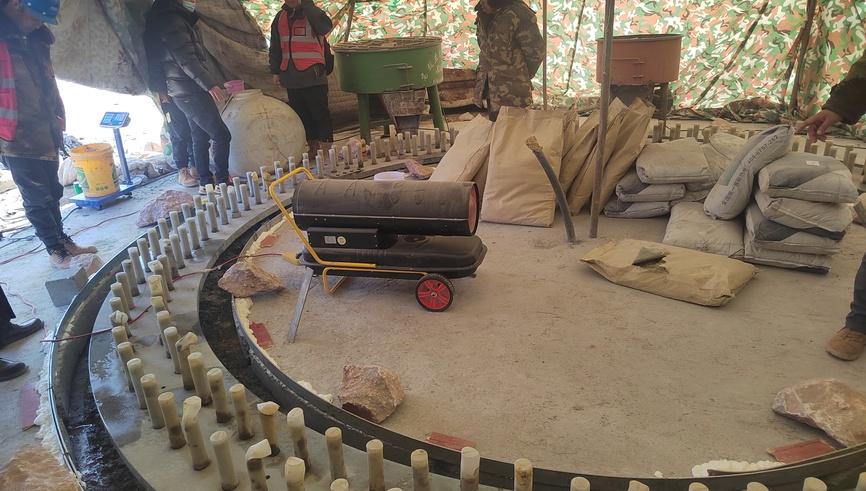 Proyecto de energía eólica de Fase II de Harbin Binxian 150MW