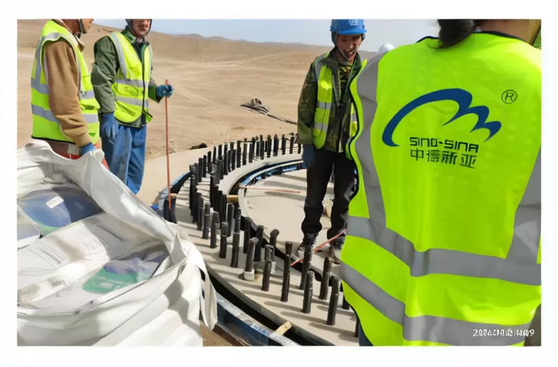 Onshore Wind Foundation Grouting Solutions – Anchorage Duct & Baseplate Grouts
