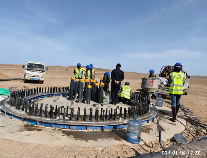 Baseplate & Anchor Bolt Grouting Solution