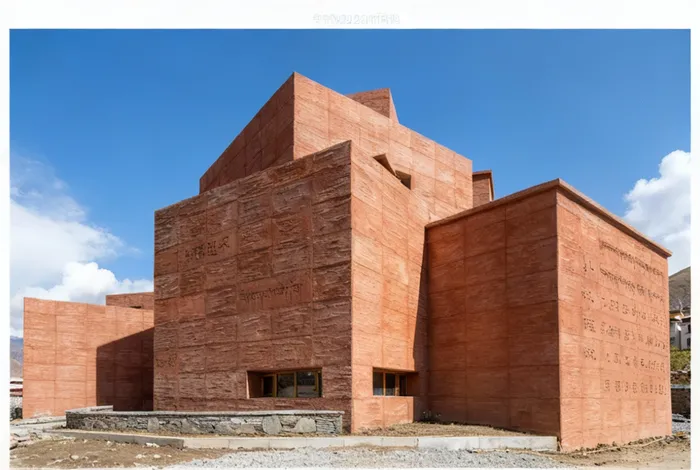 Tibetan Opera Museum Architectural View