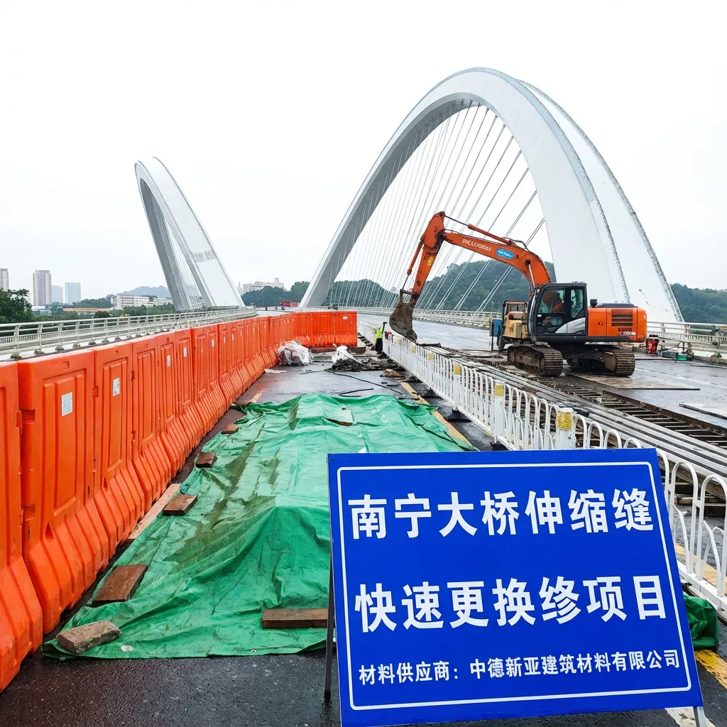Nanning Bridge – UHPC Expansion Joint Rapid Repair