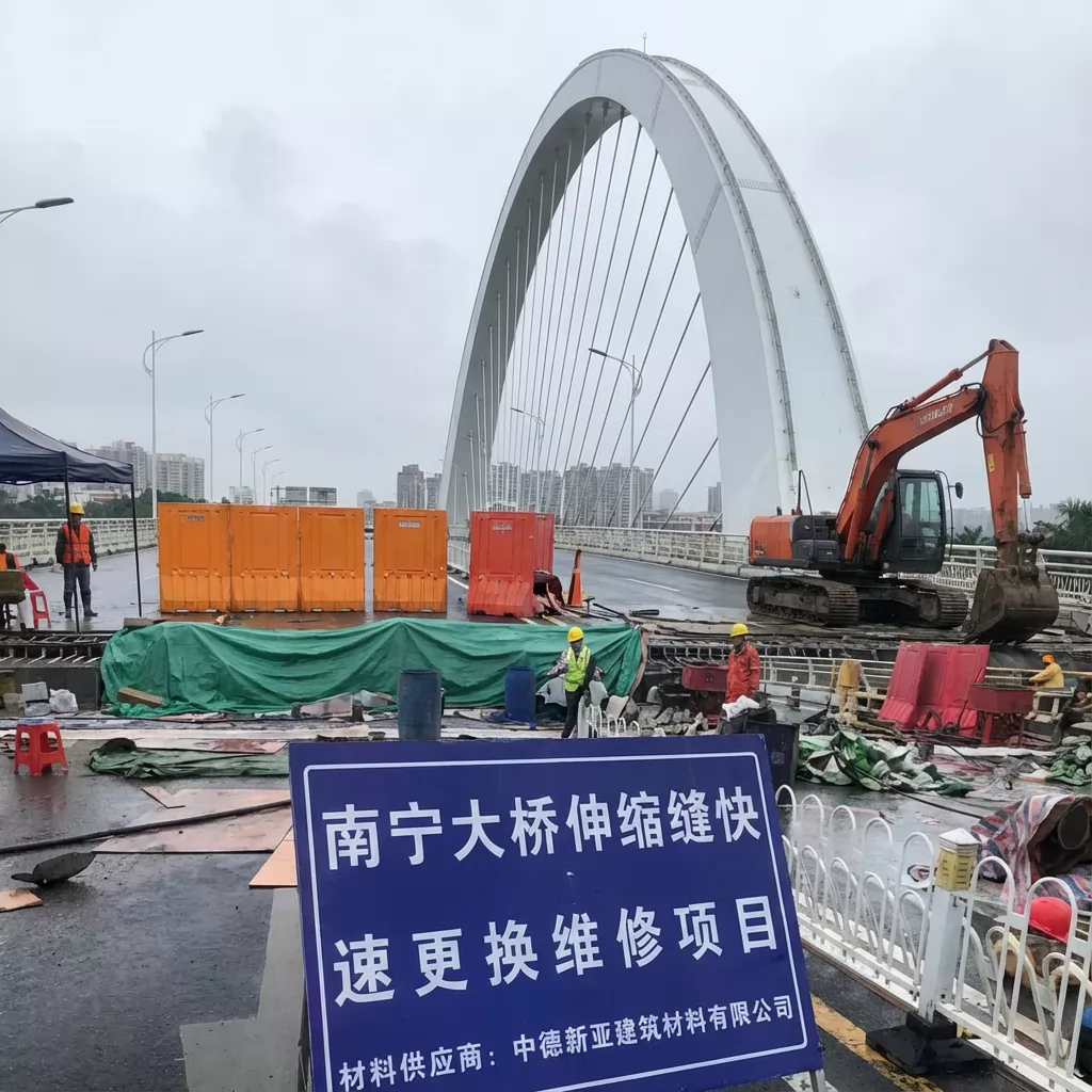 Nanning Bridge – UHPC Expansion Joint Rapid Repair