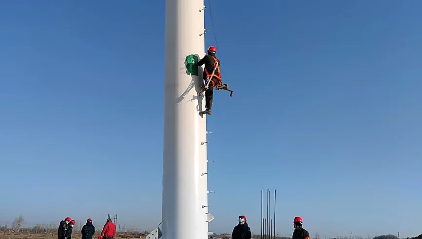 Yangzhou Jiangdu 13MW – Distributed Wind Tower Segment Jointing