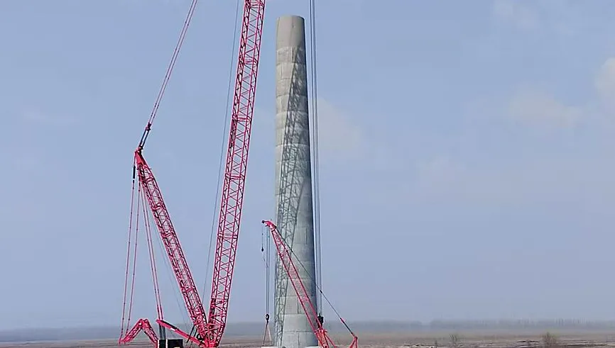 Anhui Yongqiao 50MW – Hybrid Tower Segment Jointing