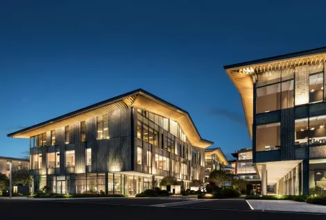 Shanghai Fengxian New City – UHPC Wavy Façade & Exterior Panel Project