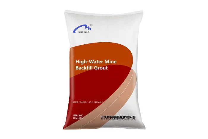 High-Water Mine Backfill Grout
