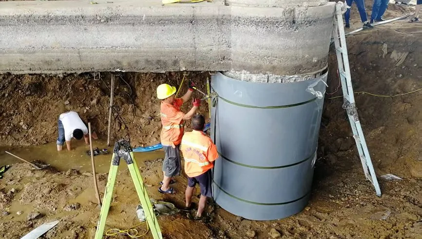 G15 Shenhai Expressway Dagu River Bridge Underwater Pier Strengthening Project