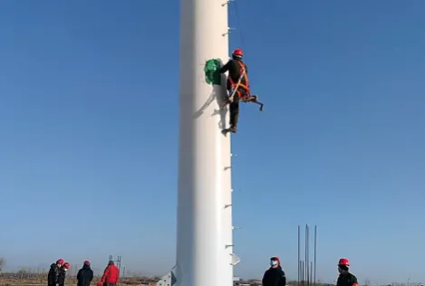 Yangzhou Jiangdu 13MW – Distributed Wind Tower Segment Jointing